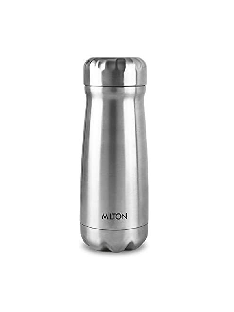 Milton All Rounder Thermosteel Hot and Cold Flask, 400 ml