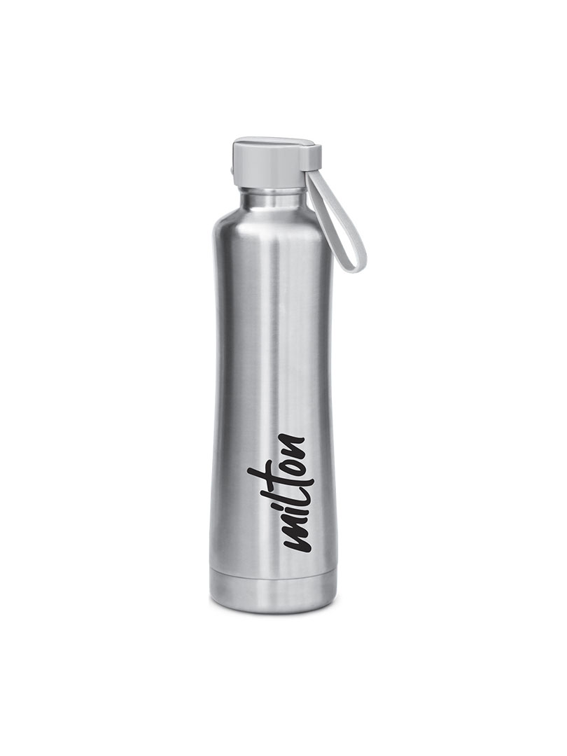 Milton New Tiara Thermosteel 24 Hours Hot & Cold Water Bottle, 600 ml