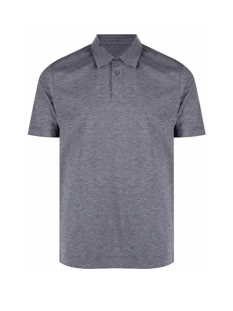 SCOTT   MEN'S POLO T- SHIRTS -CHARCOAL