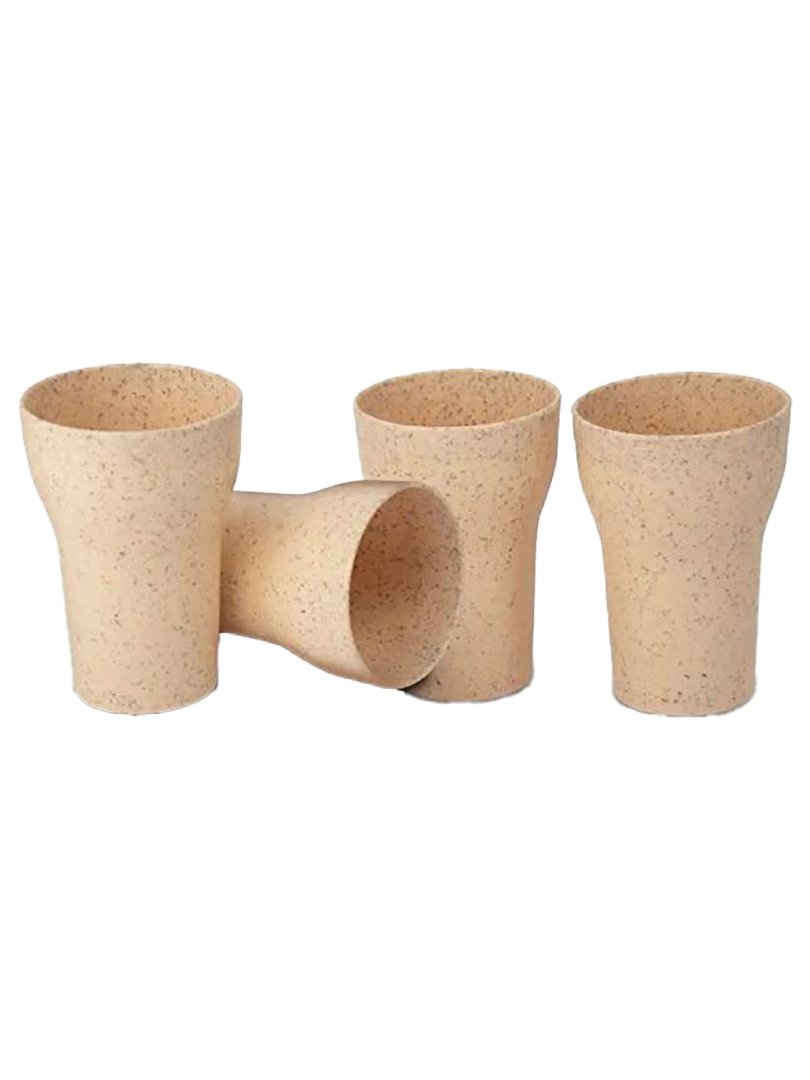 EcoCup Elite: Eco Friendly Glasses | Set of 4 in gift box