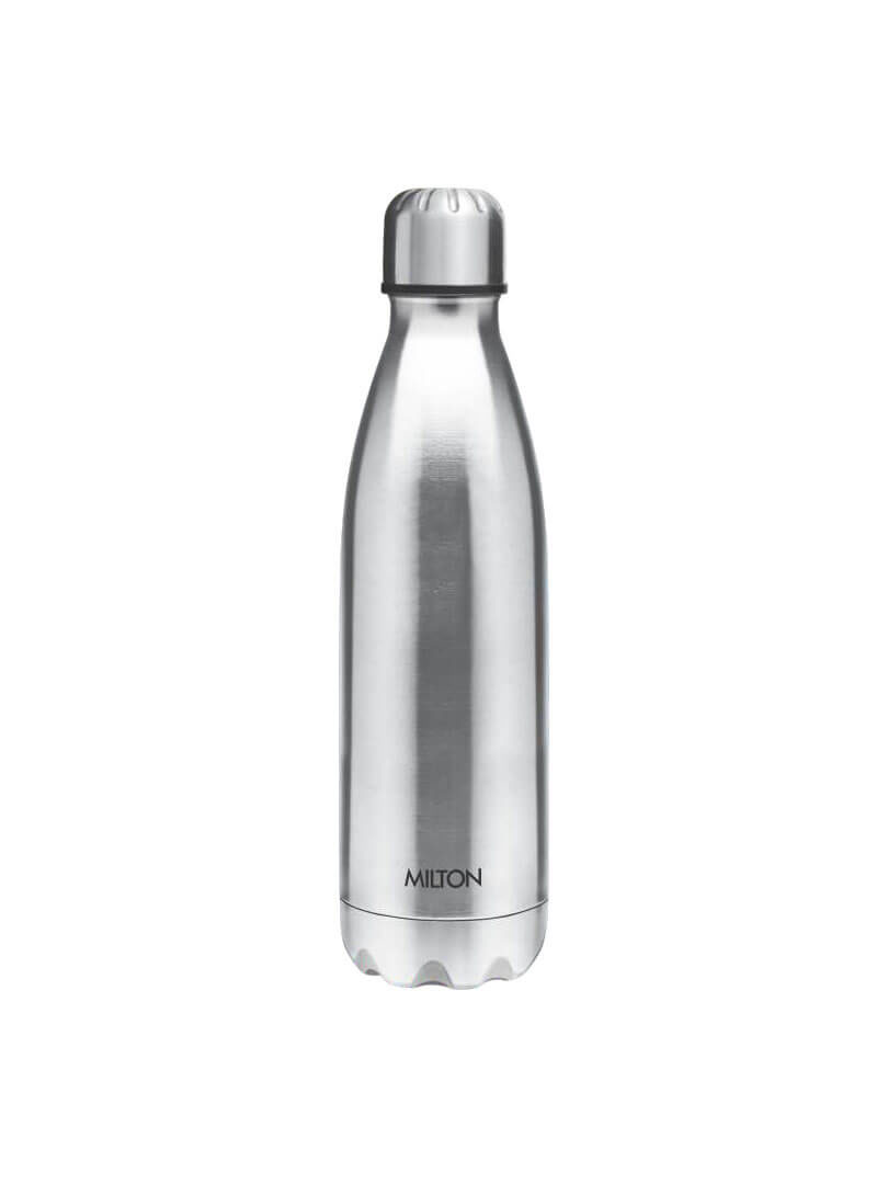 Milton Shine Stainless Steel Water Bottle , 1000ml, Silver