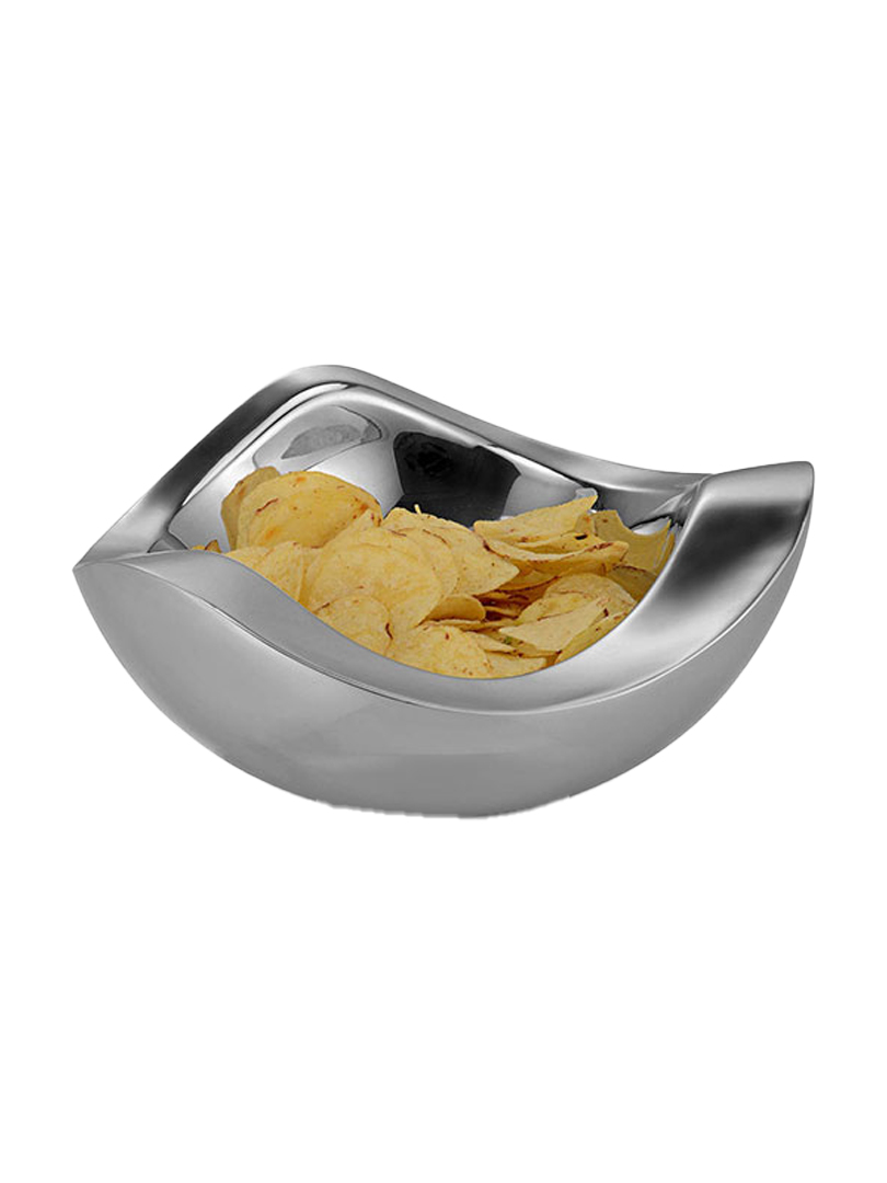 Wave double wall fruit bowl (SS)
