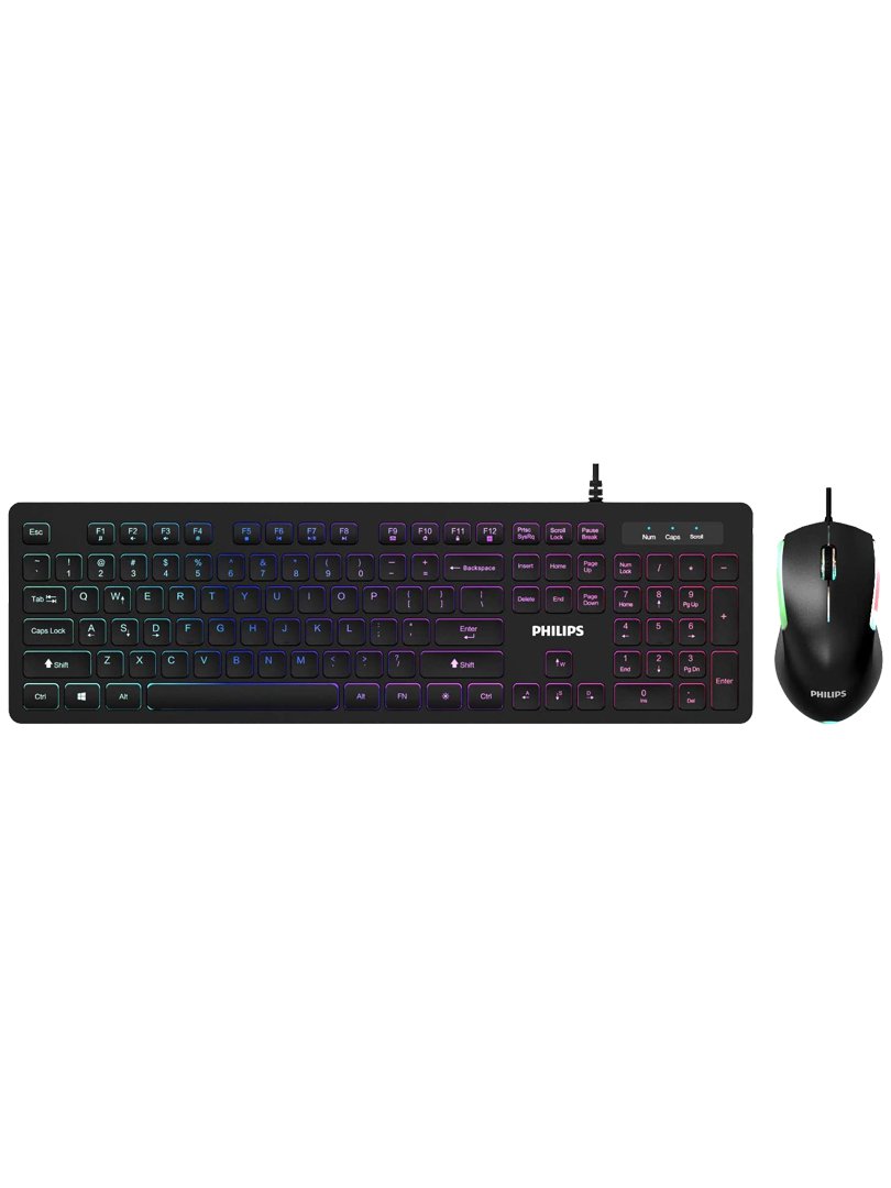  PHILIPS  Mouse SPT8264 Wired keyboard and mouse combo wired mouse