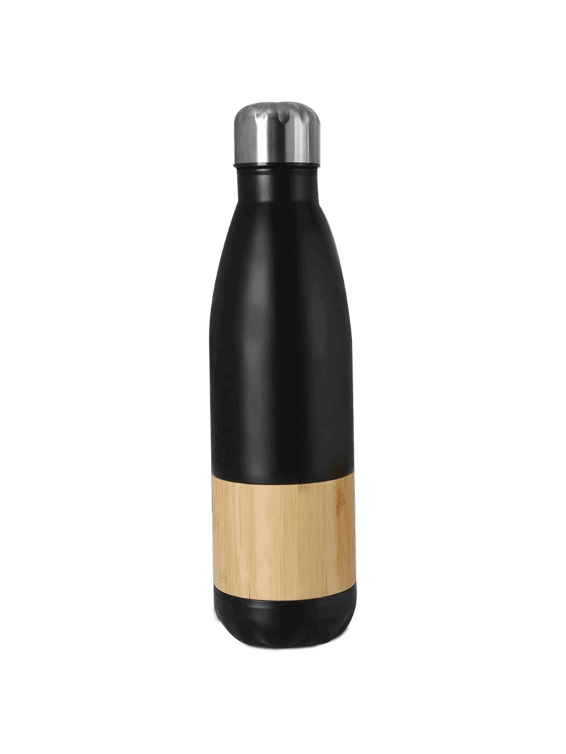 Straight steel bottle Natural | Capacity 1L approx