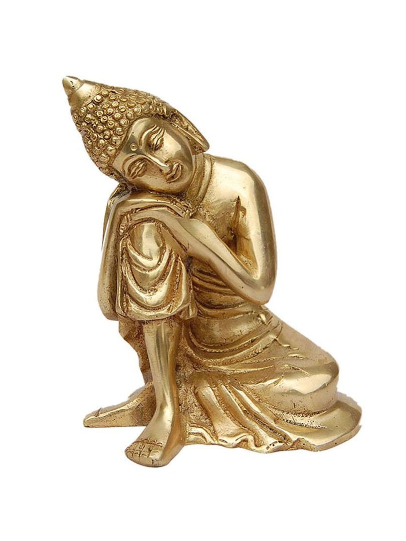 Lord Buddha Designer Statue of Brass by Aakrati