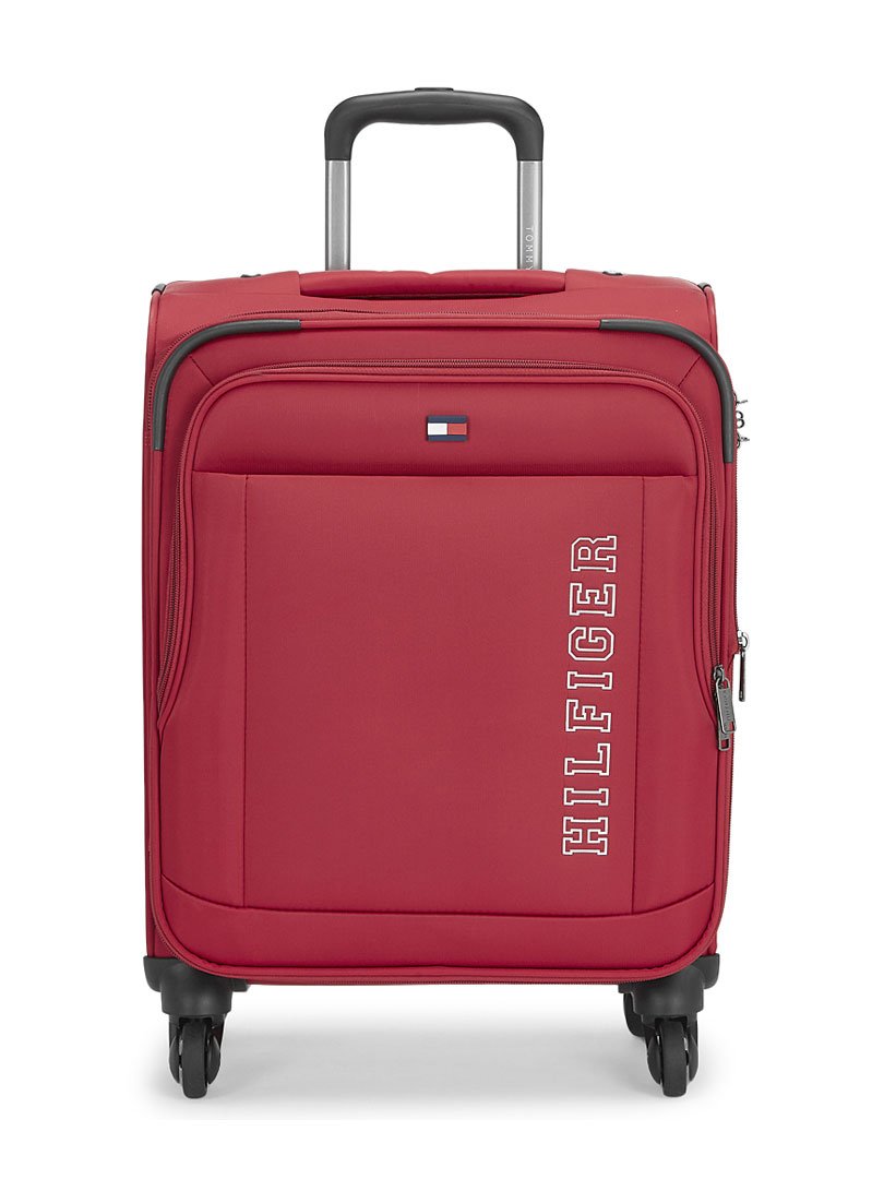 Tommy Hilfiger Bravo Soft Luggage  with Spinner Wheels - Red