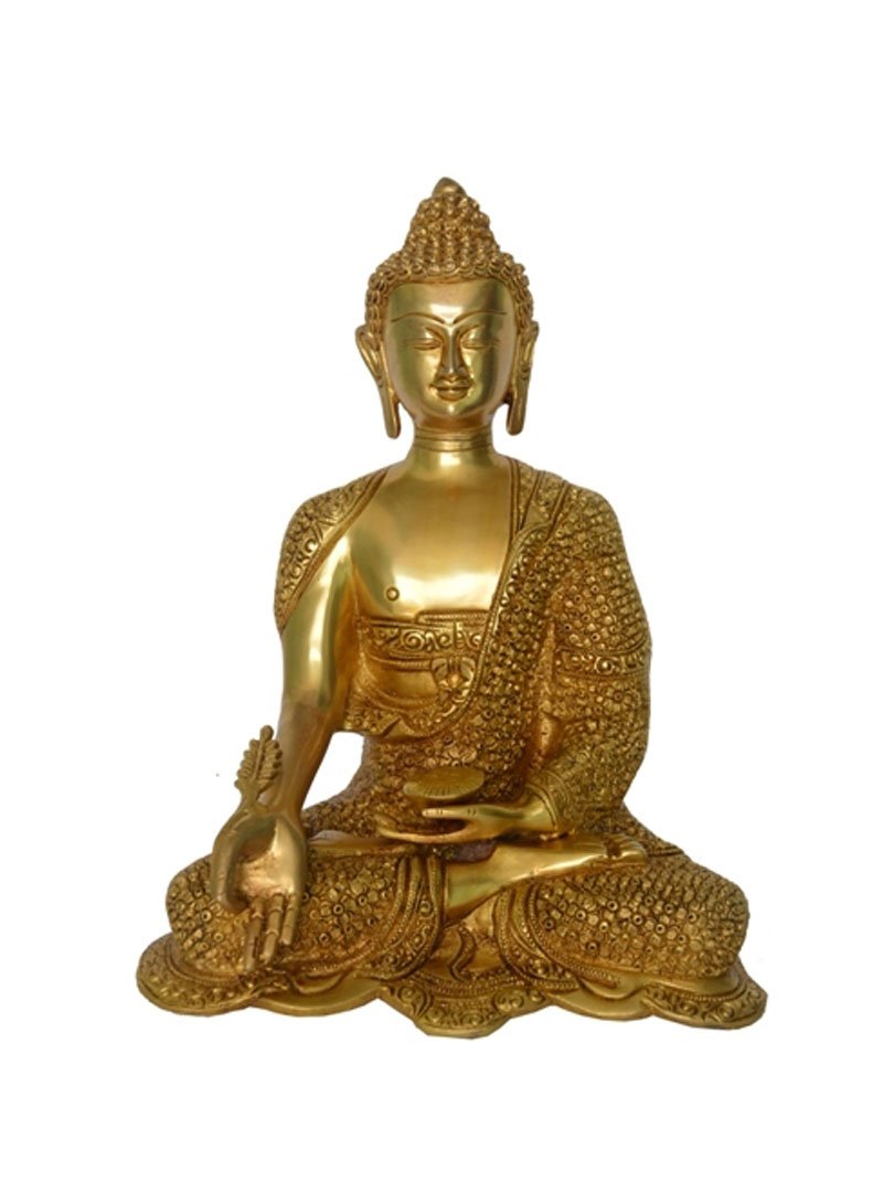 Lord Gautam Buddha Brass Statue