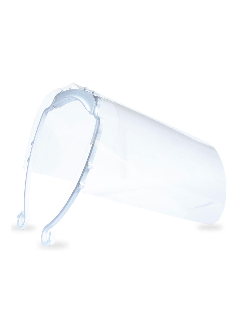 Face shield with Plastic Headband | 250 micron PVC sheet