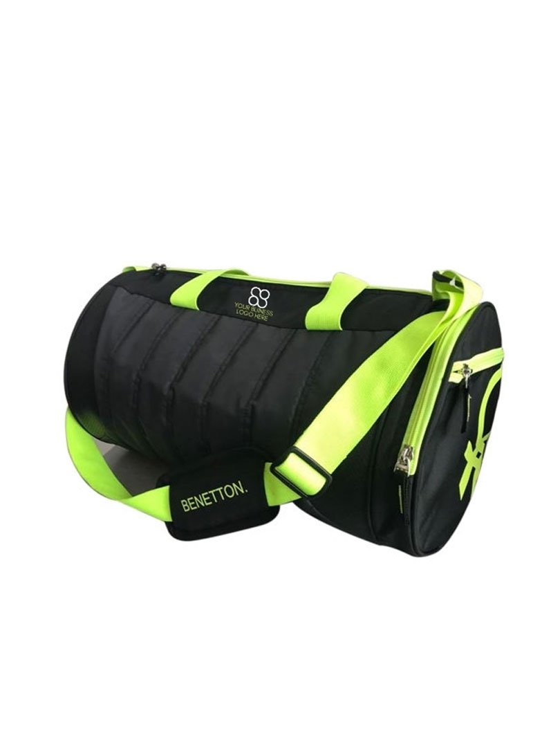 UCB GYM BAG  - PARROT GREEN & BLACK COMBINATION