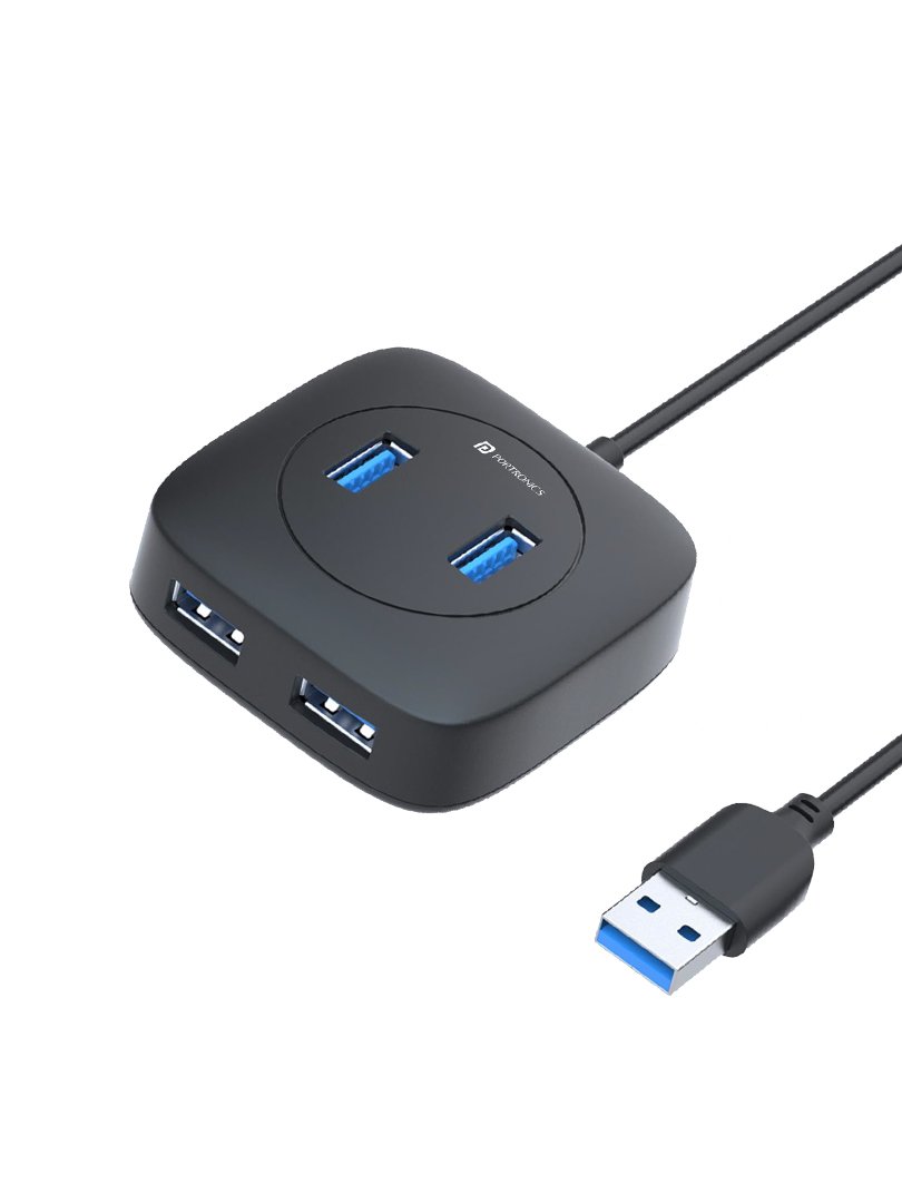 PORTRONICS MPORT 4A 4 Ports USB Hub