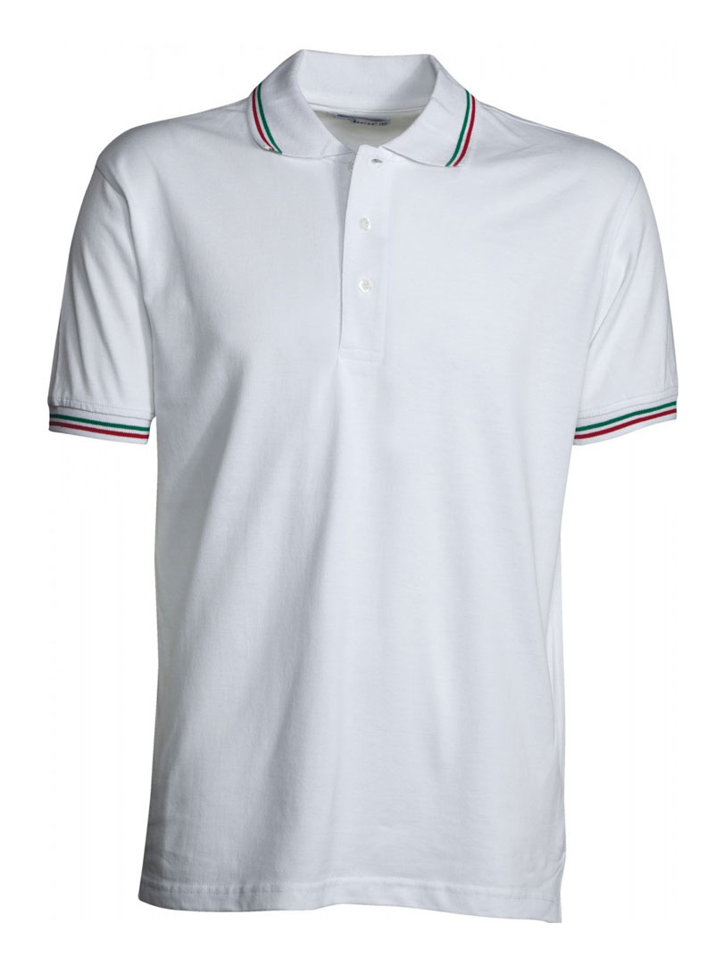 UCB POLO  T-SHIRT WHITE TIPPING