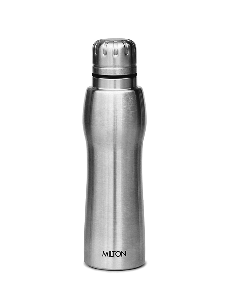 Milton Verve Thermosteel 24 Hours Hot and Cold Water Bottle, 400 ml