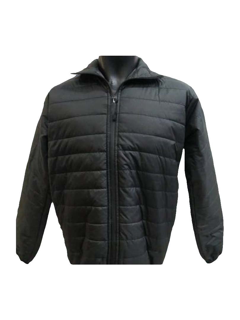 ARROW QUAILTED JACKET  FULL SLEEVES -POLYESTER -BLACK