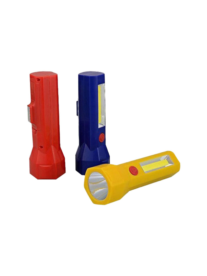 Hexa plastic torch with lamp (magnetic)