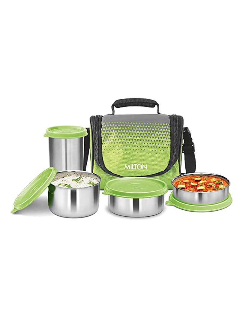 Milton  Tasty Lunch 3 Combo 3 Containers Lunch Box with 1 SS Tumbler