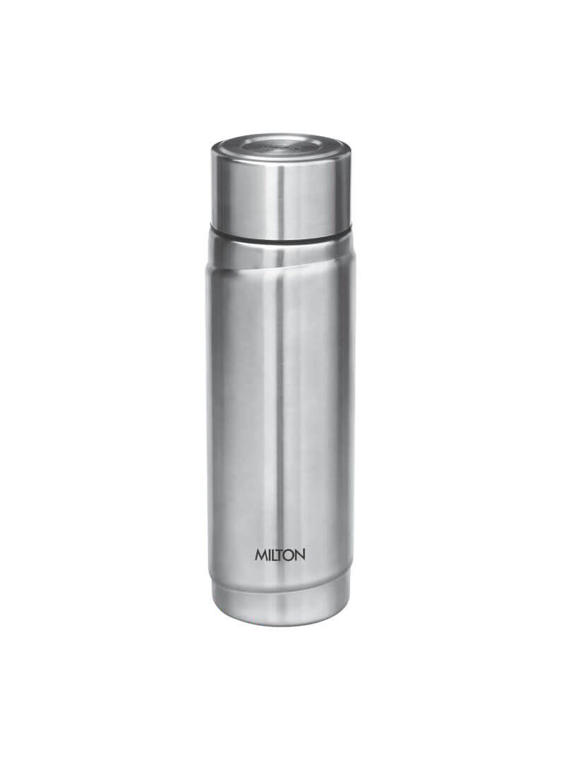 Milton Vegas Deluxe  Stainless Steel Water Bottle, 1.3Litre, Silver