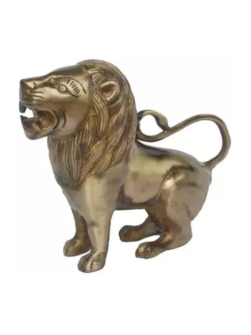 Aakrati Brassware Lion Statue Unique For Gifting