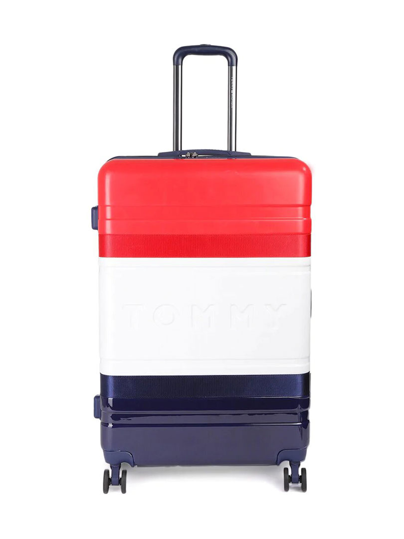 Tommy Hilfiger Triton Plus ABS Hard Luggage -Blue + Sky Blue
