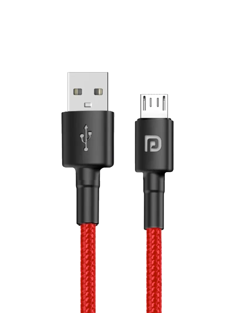 Portronics Konnect B  3 A  Nylon Braided cable