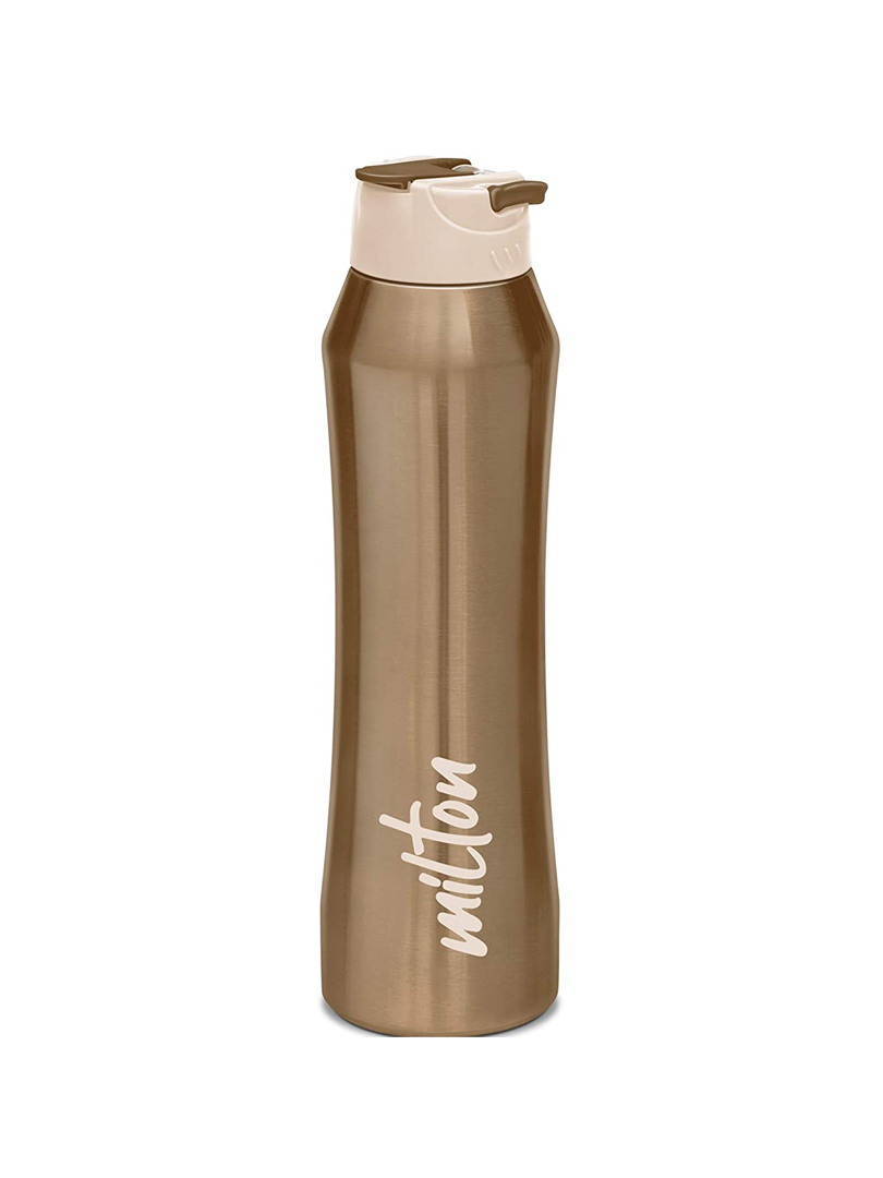 Milton Stark Thermosteel Water Bottle Hot & Cold Vacuum Insulated Bottle, 600 ml