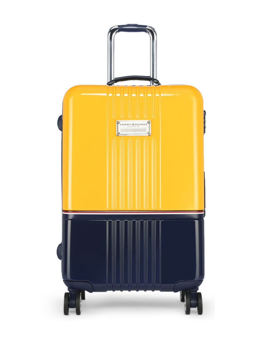 Tommy Hilfiger Twins Plus Hard Luggage - Yellow  + Navy
