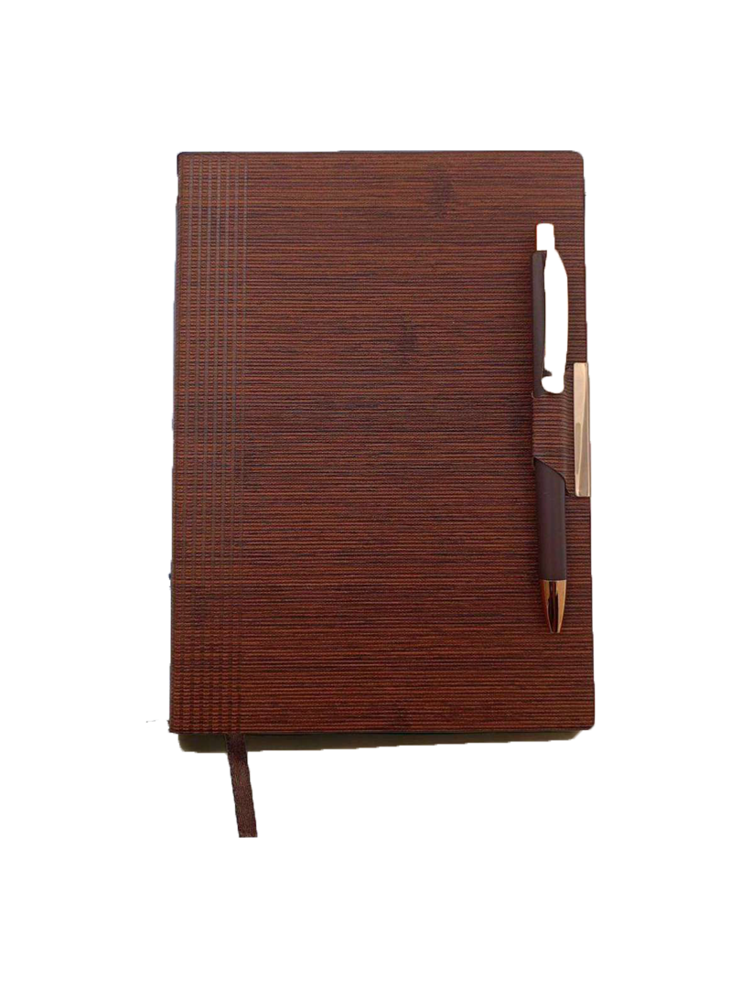 DIARY D174 SOFTBOND NOTEBOOK PEN LOOP ROSEGOLD PEN AND NOTEBOOK COMBINATION 