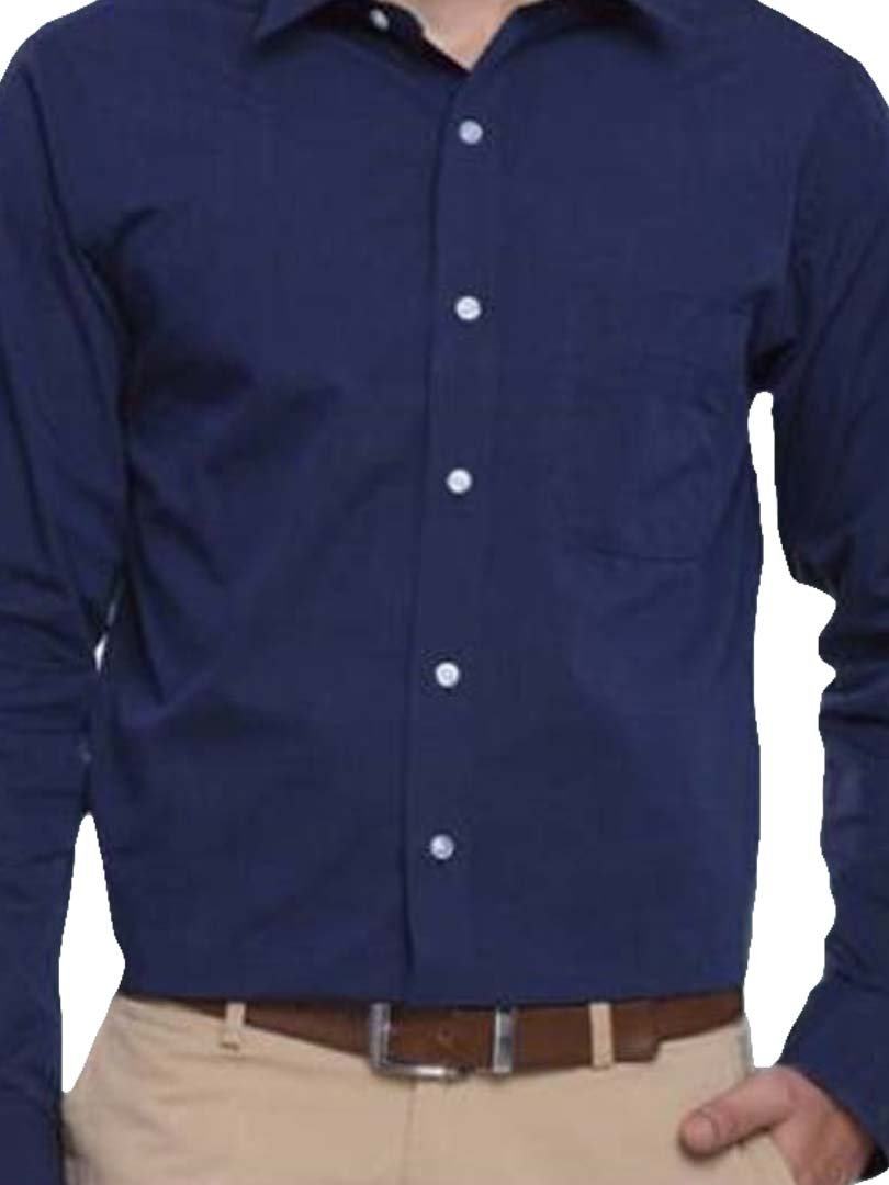 ARROW EASYCARE SHIRT -NAVY BLUE