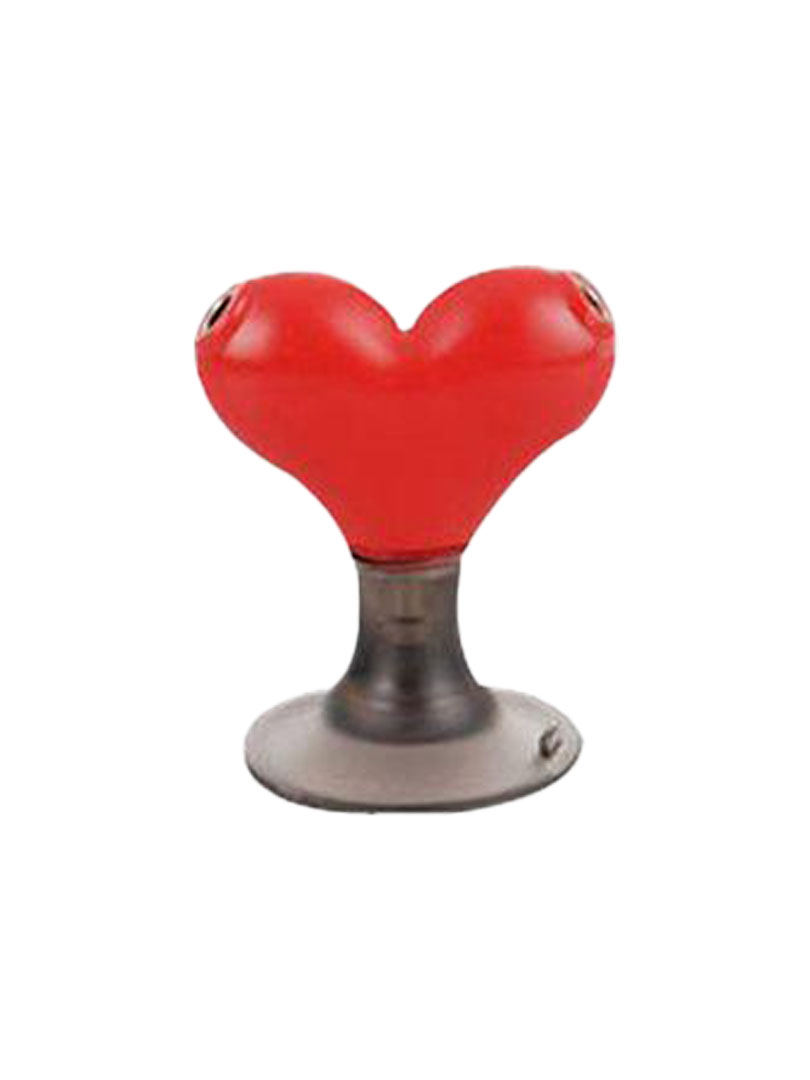 Heart shape vacuum mobile stand with earphone splitter