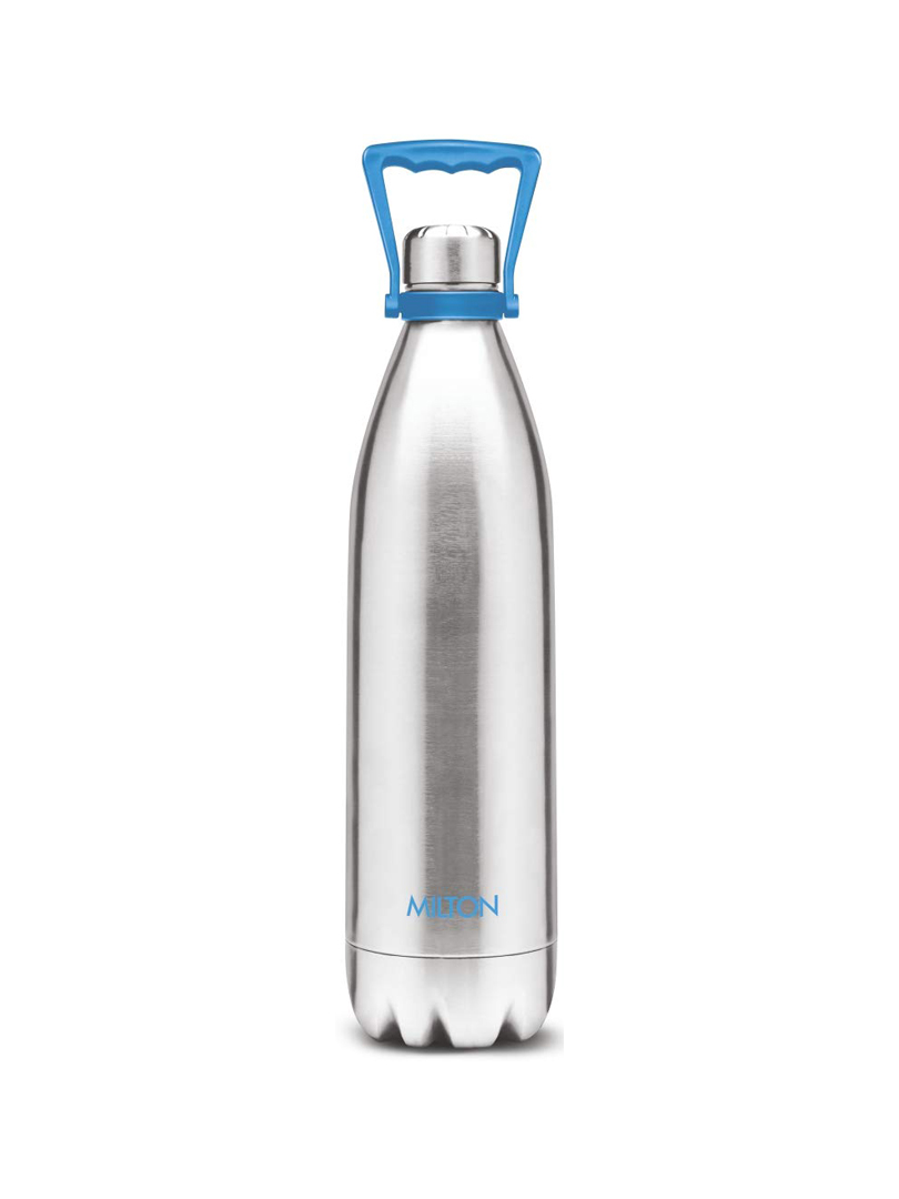 Milton Duo  Thermosteel 24 Hours Hot and Cold Water Bottle with Handle, 1750 ml