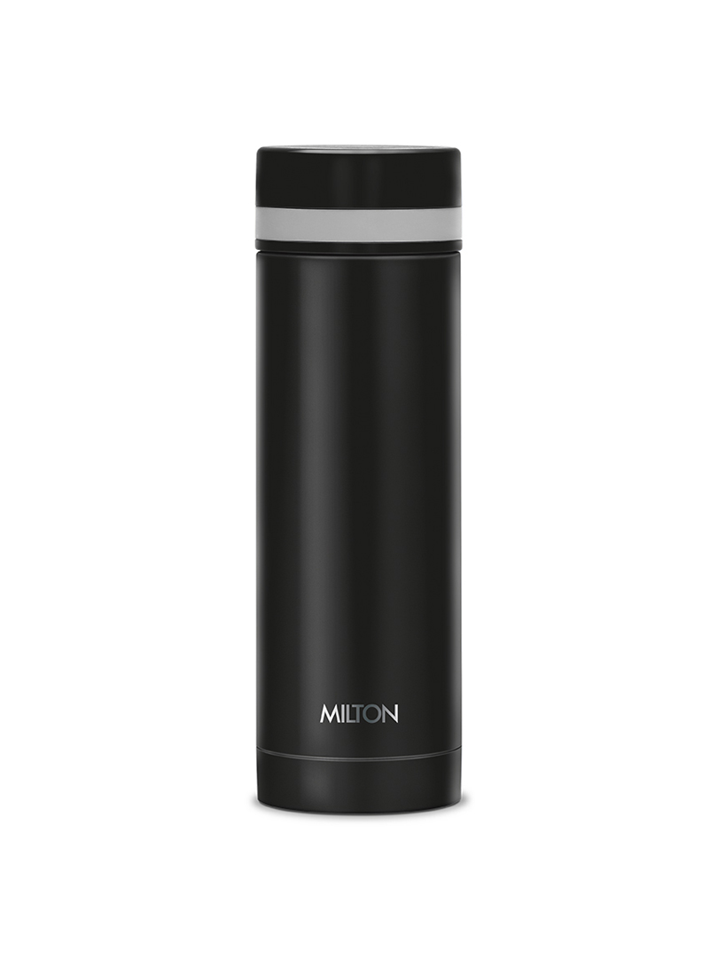 Milton Slim Thermosteel Vaccum Insulated Hot & Cold Water Bottle, 350 ml