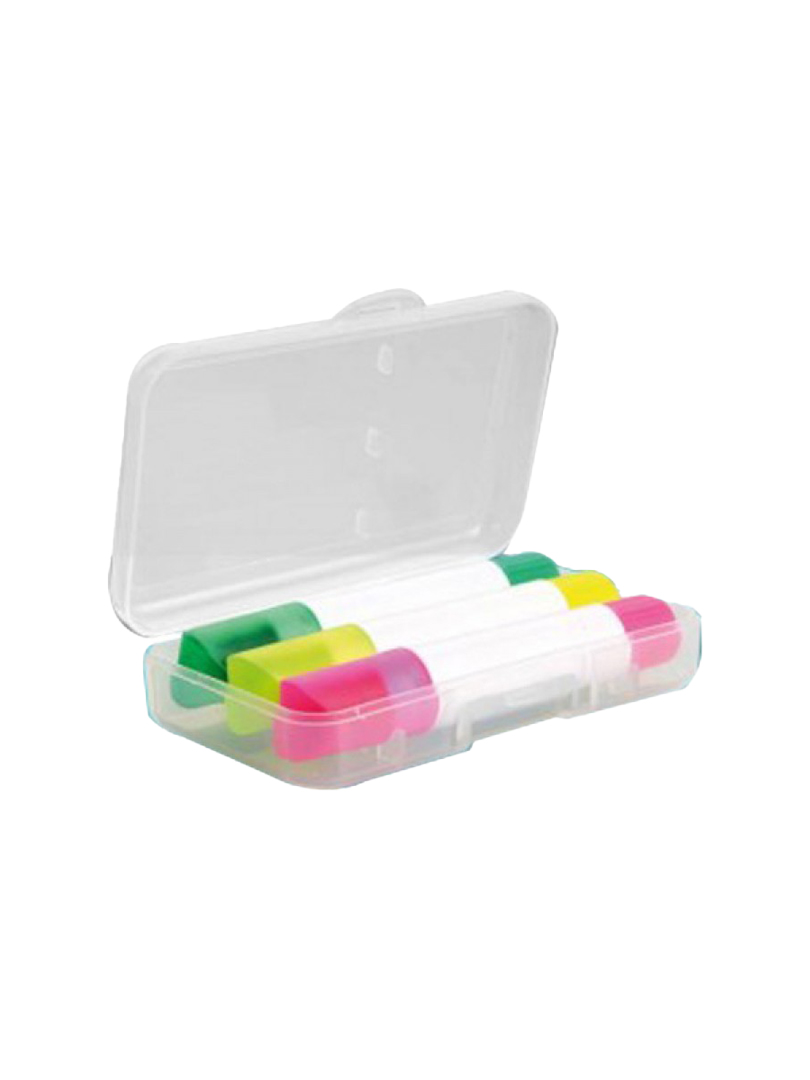 3 pc gel highlighter set in a box