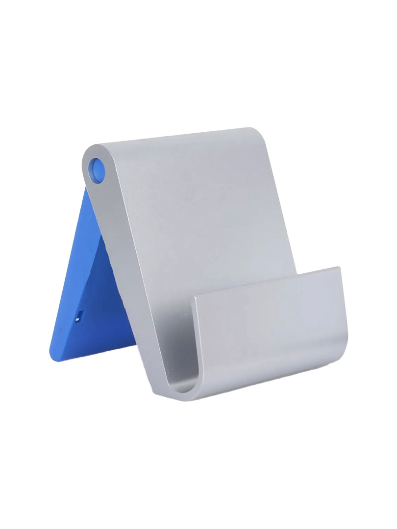 Folding mobile stand with detachable screen cleaner (XL branding area)