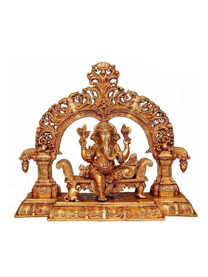 Ganesha Statue - A religious hindu lord Murti for your temple