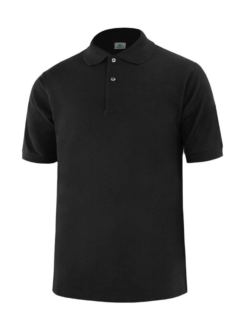 CROCODILE MEN 'S  POLO  T- SHIRT -BLACK
