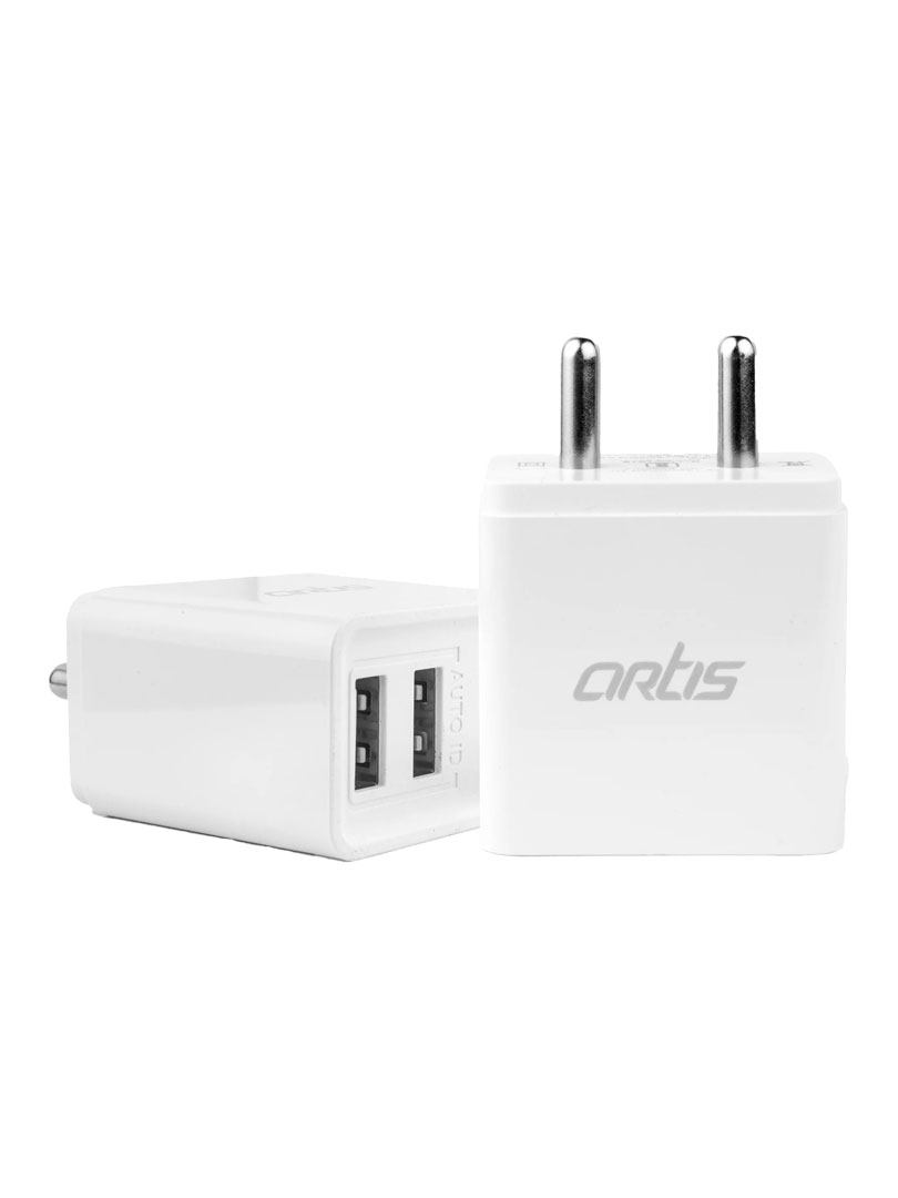 Artis QC 3.0 Fast wall charger with Type C charging cable | Overload protection | BIS Certified 