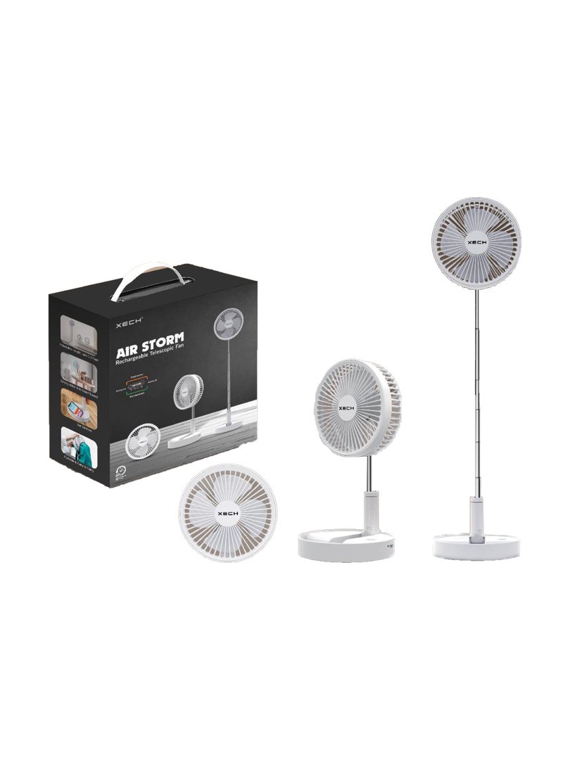 XECH AIR STORM LITE Rechargeable Foldable Fan