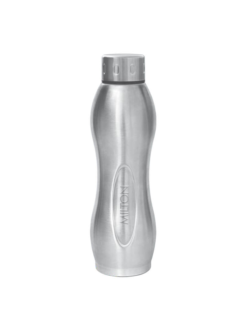 Milton I Go Deluxe Stainless Steel Water Bottle ,700ml,silver