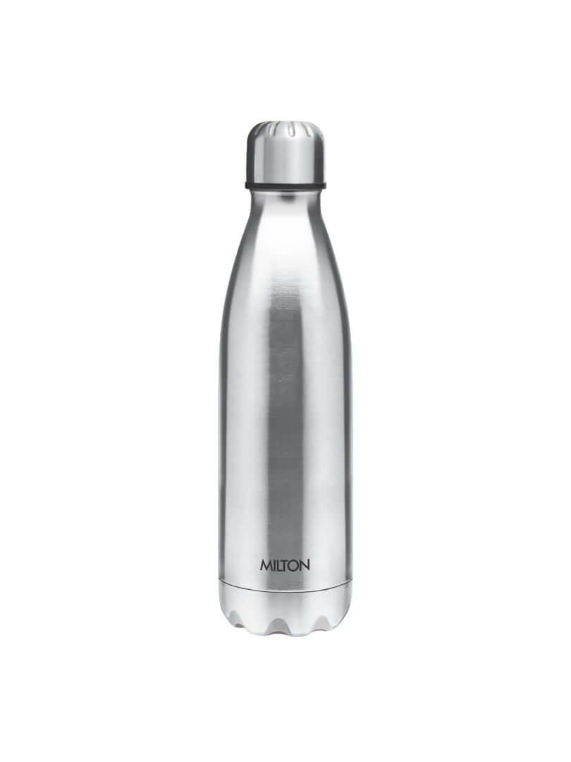 Milton Shine Stainless Steel Water Bottle , 800ml, Silver