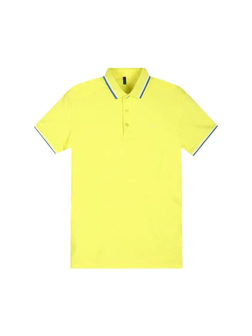 UCB POLO   LYCRA COTTON T-SHIRT LEMON YELLOW