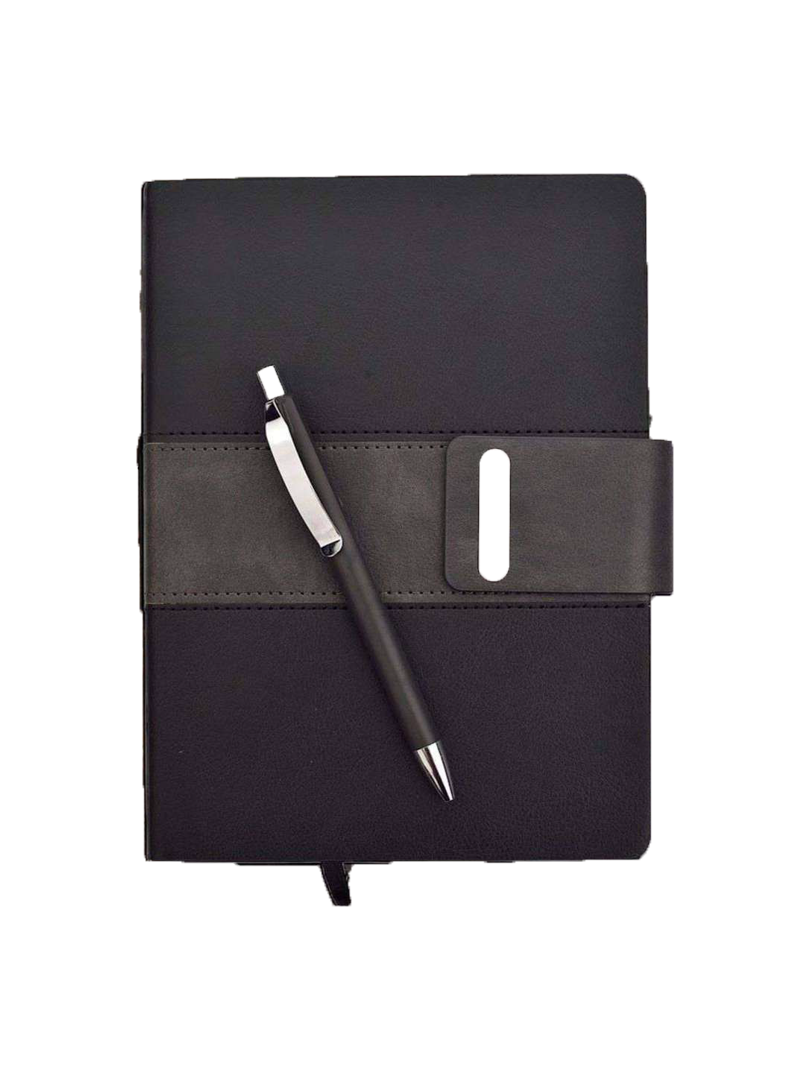 DIARY D169 NOTEBOOK WITH PEN MAGNETIC FLAP