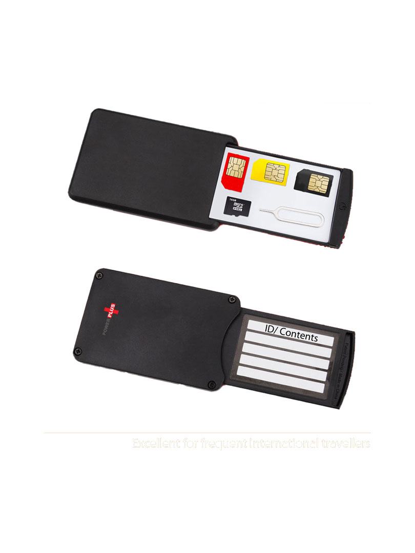 Travelling SD/Sim card safe case