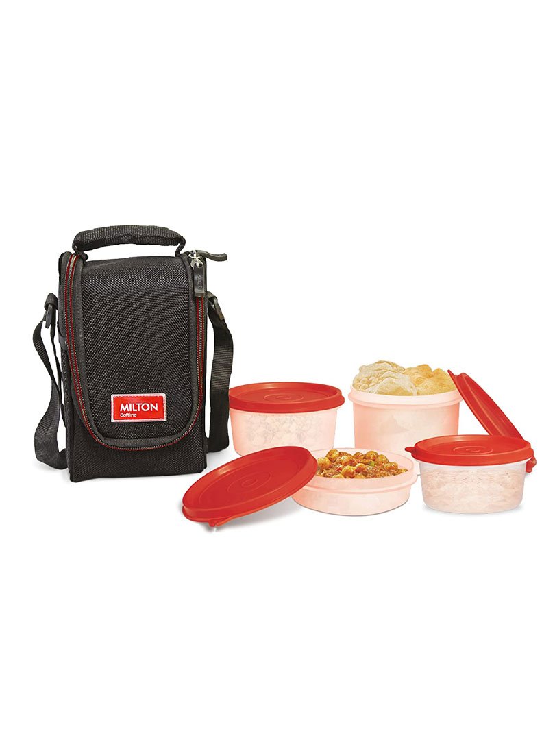 Milton  Full Meal 4 Round Container Lunch Box