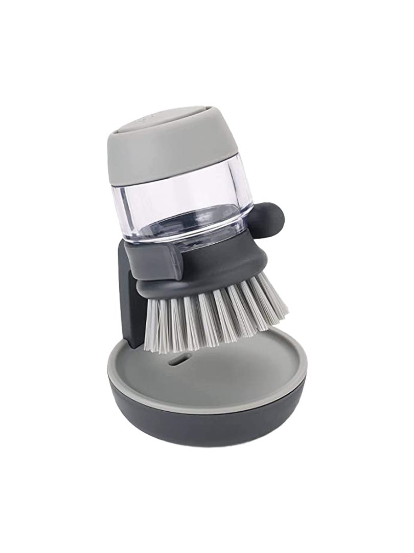 Kitchen Brush With Detergent Holder