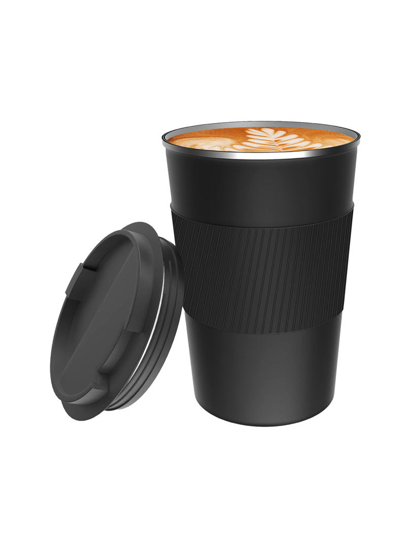 Flash: Stainless Steel Coffee mug | 4 panel design | Leakproof | Capacity 350ml approx