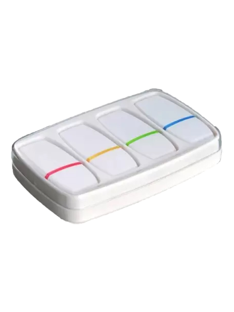 4 pc gel highlighter set in a box