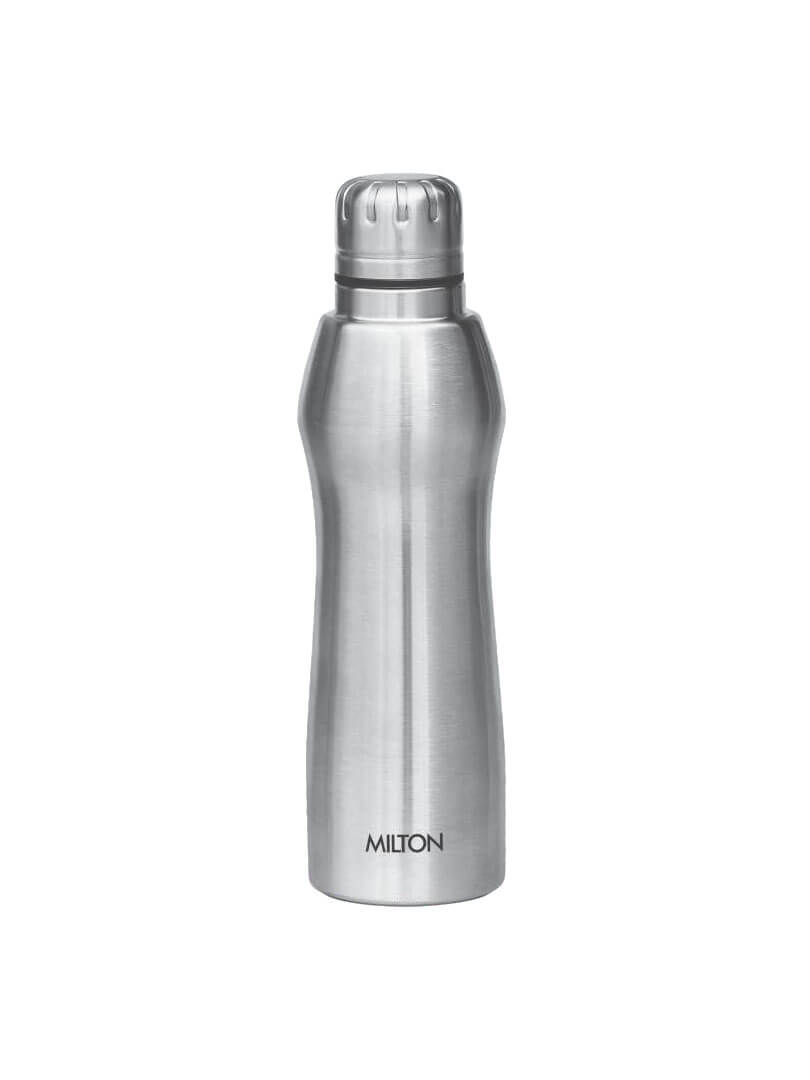 Milton Elate Stainless Steel Water Bottle, 1000 ml, Silver