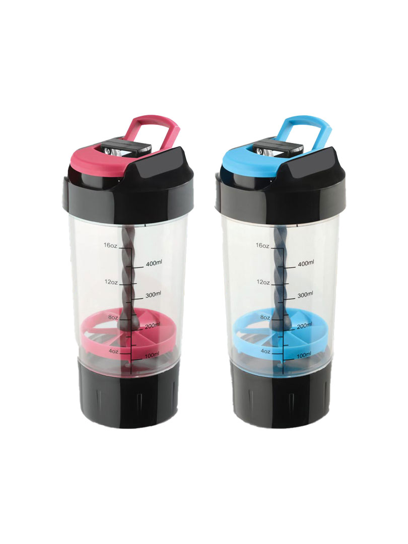 Blizzard Shaker with mixer handle (with supplement basket)