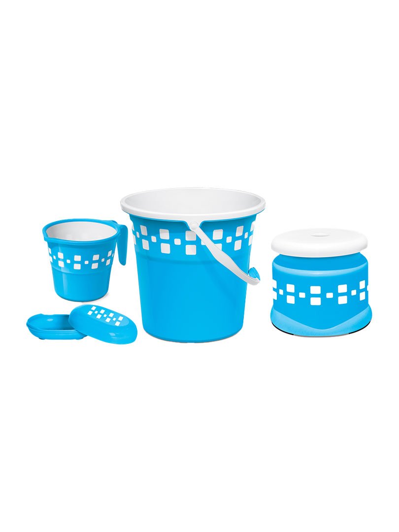 Milton Mozaic Bath Set - 4 PCS