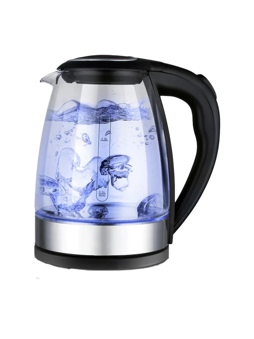 Sleek Glass kettle with LED illumination (1.8 L)