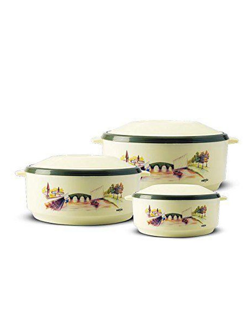 Milton Convey Dlx Casserole  3pcs Gift Set (500/1000/1500)